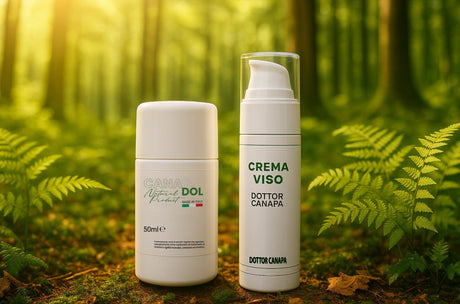 Crema Viso e Crema Dolori alla Canapa: Rimedio al Naturale